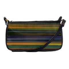 Multicolored Linear Abstract Print Shoulder Clutch Bag by dflcprintsclothing