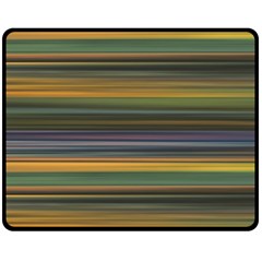 Multicolored Linear Abstract Print Fleece Blanket (medium)  by dflcprintsclothing