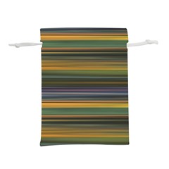 Multicolored Linear Abstract Print Lightweight Drawstring Pouch (m)