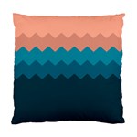 Flat ocean waves palette Standard Cushion Case (Two Sides) Front