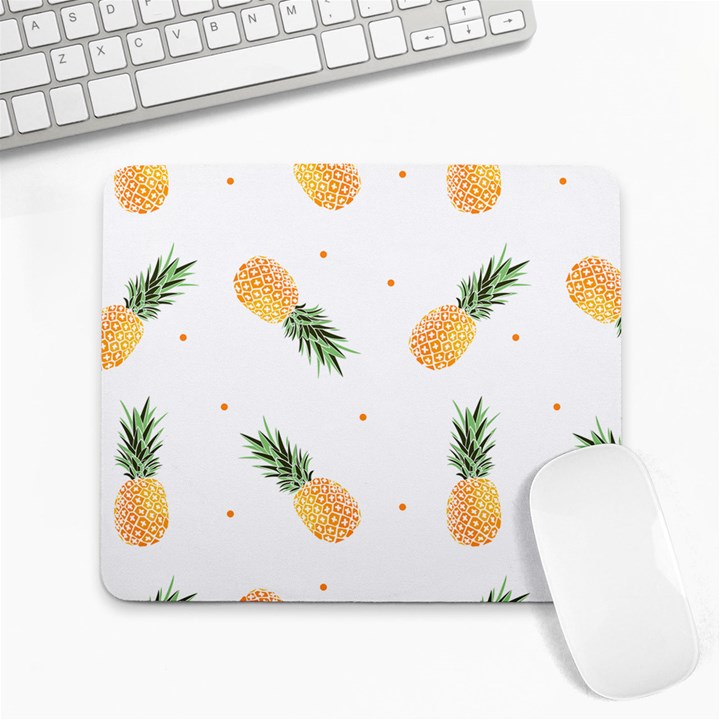 Pineapple pattern Large Mousepads