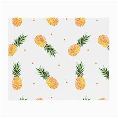 Pineapple Pattern Small Glasses Cloth by goljakoff