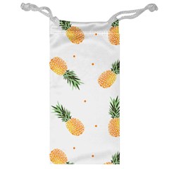 Pineapple Pattern Jewelry Bag by goljakoff