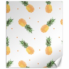 Pineapple Pattern Canvas 20  X 24  by goljakoff