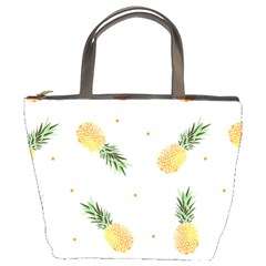 Pineapple Pattern Bucket Bag by goljakoff