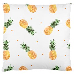 Pineapple Pattern Large Cushion Case (one Side) by goljakoff