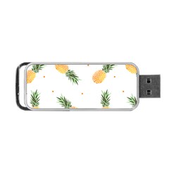 Pineapple Pattern Portable Usb Flash (two Sides) by goljakoff