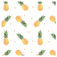 Pineapple Pattern Wooden Puzzle Square by goljakoff