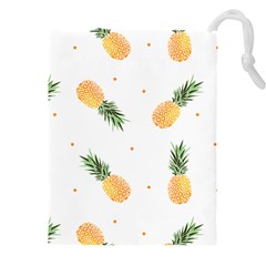 Pineapple Pattern Drawstring Pouch (4xl) by goljakoff