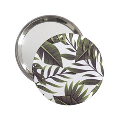 Green Leaves 2 25  Handbag Mirrors by goljakoff