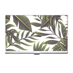 Green Leaves Business Card Holder by goljakoff