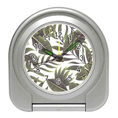 Green Leaves Travel Alarm Clock by goljakoff