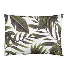 Green Leaves Pillow Case by goljakoff