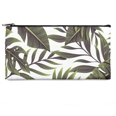 Green Leaves Pencil Case by goljakoff