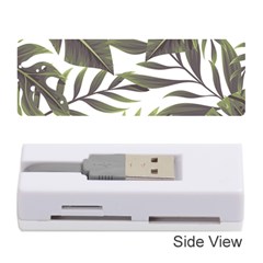 Green Leaves Memory Card Reader (stick) by goljakoff