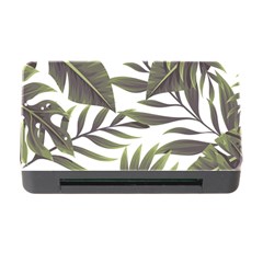 Green Leaves Memory Card Reader With Cf by goljakoff