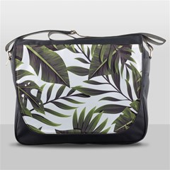 Green Leaves Messenger Bag by goljakoff