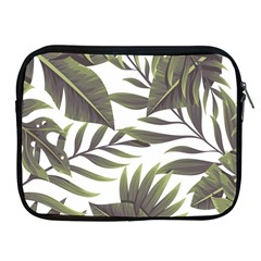 Green Leaves Apple Ipad 2/3/4 Zipper Cases by goljakoff