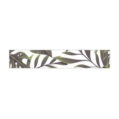 Green Leaves Flano Scarf (mini) by goljakoff