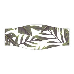 Green Leaves Stretchable Headband by goljakoff