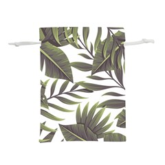 Green Leaves Lightweight Drawstring Pouch (s) by goljakoff