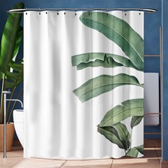 Banana Leaf Shower Curtain 60  X 72  (medium)  by goljakoff