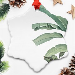 Banana Leaf Ornament (snowflake) by goljakoff