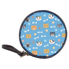 Cute Cat Pattern Classic 20-cd Wallets by ExtraGoodSauce