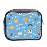 Cute Cat Pattern Mini Toiletries Bag (Two Sides) Back