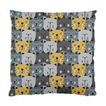 Cute Cat Pattern Standard Cushion Case (Two Sides) Front