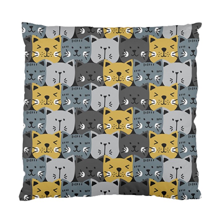 Cute Cat Pattern Standard Cushion Case (Two Sides)