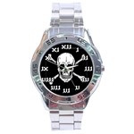 Jolly Roger Stainless Steel Watch Front