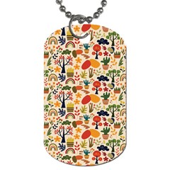 Garden Of Love Dog Tag (two Sides) by designsbymallika