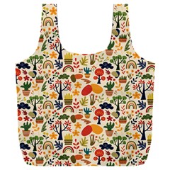 Garden Of Love Full Print Recycle Bag (xxxl) by designsbymallika