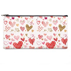 Beautiful Hearts Pattern Cute Cakes Valentine Pencil Case by designsbymallika