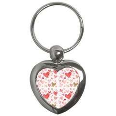 Beautiful Hearts Pattern Key Chain (heart) by designsbymallika