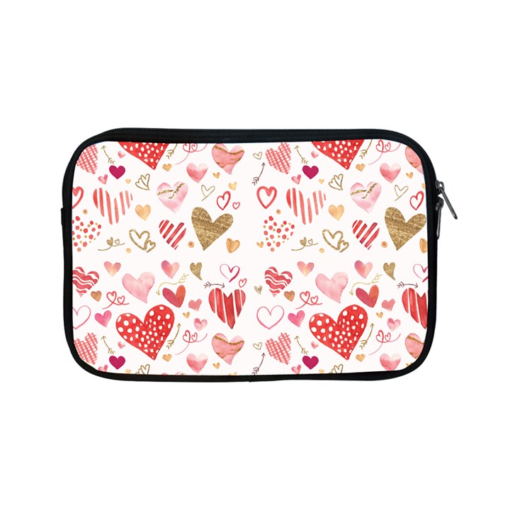 Beautiful Hearts Pattern Apple iPad Mini Zipper Cases