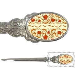 Ornamental Flowers Letter Opener by Eskimos