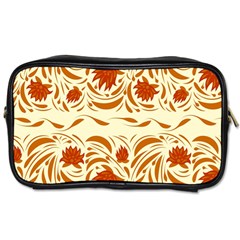 Ornamental Flowers Toiletries Bag (one Side) by Eskimos