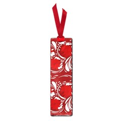 Red Ethnic Flowers Small Book Marks by Eskimos