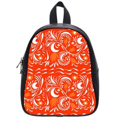 White Leaves School Bag (small) by Eskimos