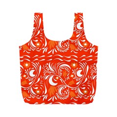 White Leaves Full Print Recycle Bag (m) by Eskimos