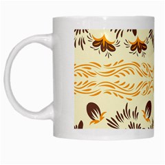 Decorative Flowers White Mugs by Eskimos