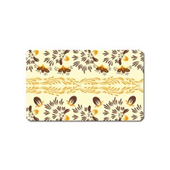 Decorative Flowers Magnet (name Card) by Eskimos