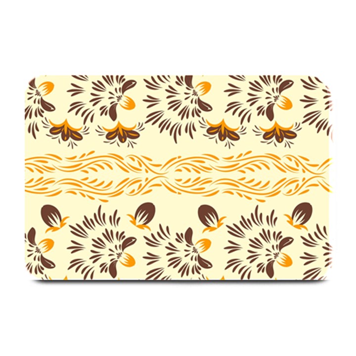 Decorative flowers Plate Mats