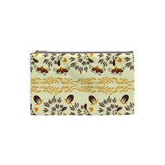 Decorative Flowers Cosmetic Bag (small) by Eskimos