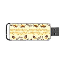 Decorative Flowers Portable Usb Flash (two Sides) by Eskimos