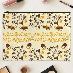 Decorative Flowers Cosmetic Bag (xxxl) by Eskimos