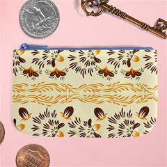 Decorative Flowers Large Coin Purse by Eskimos