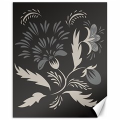 Black Bouquet Canvas 16  X 20  by Eskimos